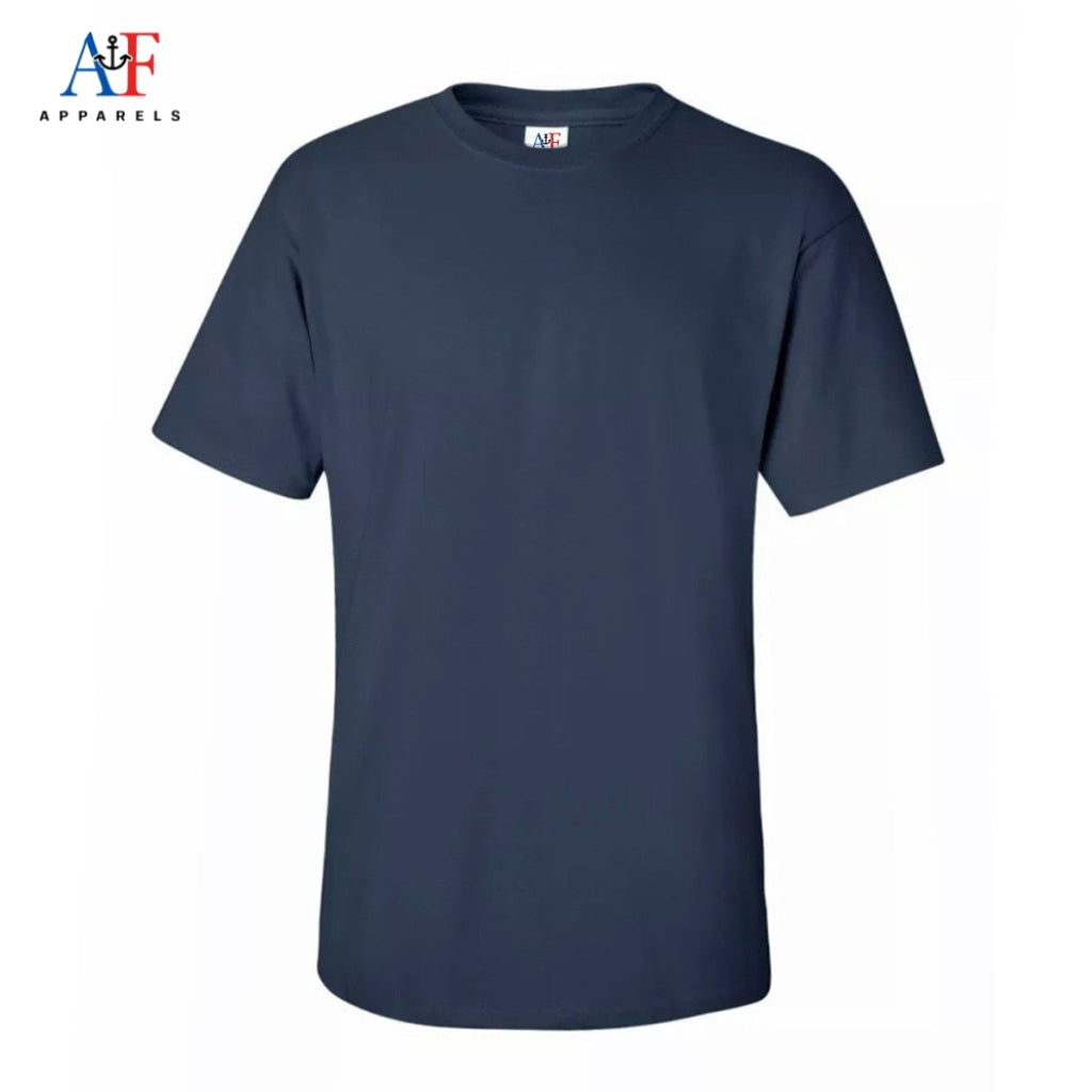 1001 Adults Value Tee 4.3 Oz - Pure Navy Color ( Most Popular Printers Tee ) - AF APPARELS(USA)