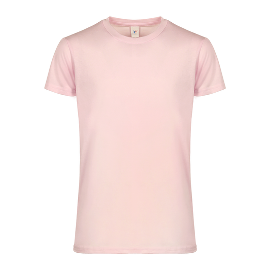 1007-Youth Premium Tee - Baby Pink Color