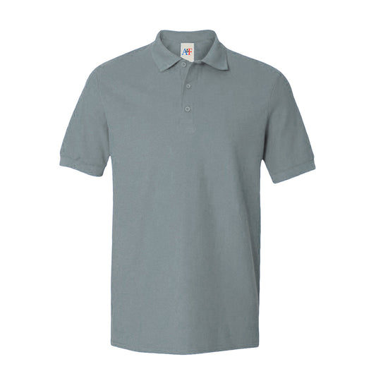 8000 Adults Performance Polo 6 Oz - Sports Grey Color - AF APPARELS(USA)