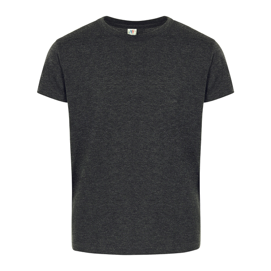 1007-Youth Premium Tee - Charcoal Heather  Color